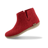 glerups Boot with leather sole Boot with leather sole Red