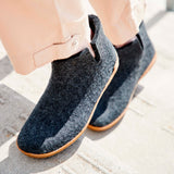 glerups Boot with natural rubber sole - honey Boot with rubber sole Charcoal