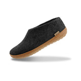 glerups Shoe with natural rubber sole - honey Shoe with rubber sole Charcoal