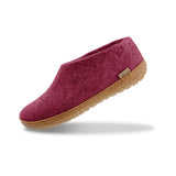 glerups Shoe with natural rubber sole - honey Shoe with rubber sole Cranberry