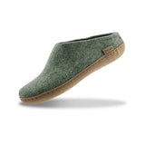glerups Slip-on with leather sole Slip-on with leather sole 14 Moss