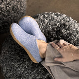 glerups Slip-on with leather sole Slip-on with leather sole 17 Sky