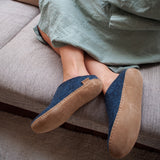 glerups Slip-on with leather sole Slip-on with leather sole Denim
