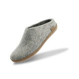 glerups Slip-on with leather sole Slip-on with leather sole Grey