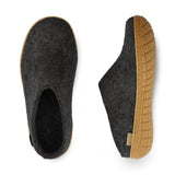 glerups Slip-on with natural rubber sole - honey Slip-on with rubber sole Charcoal