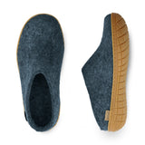 glerups Slip-on with natural rubber sole - honey Slip-on with rubber sole Denim