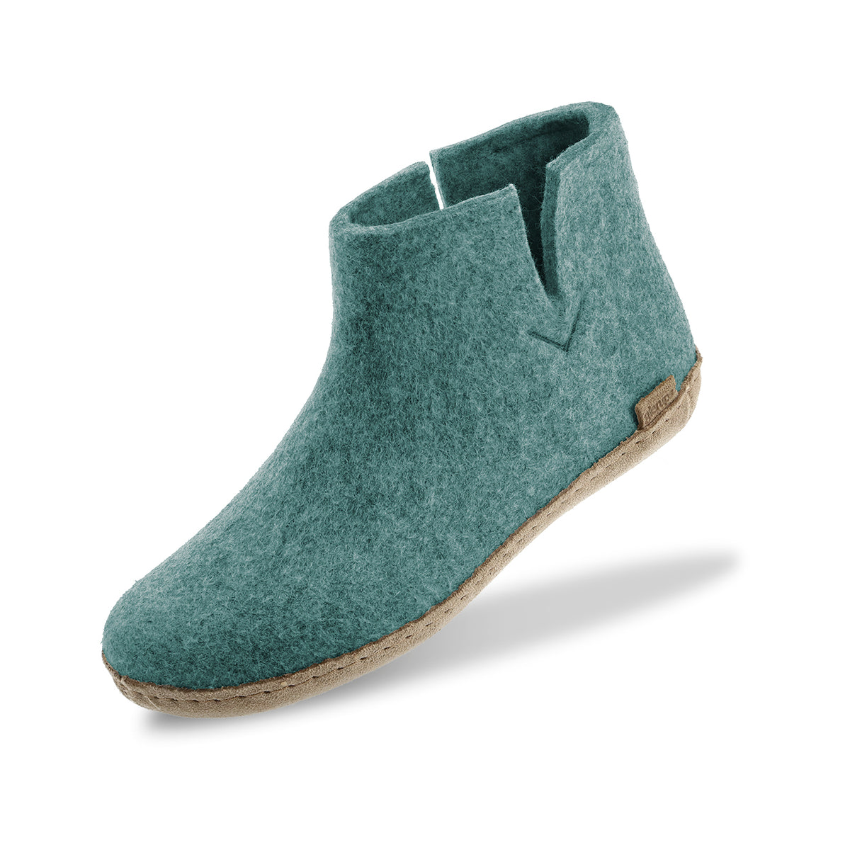 glerups Boot with leather sole Boot with leather sole 11 North Sea