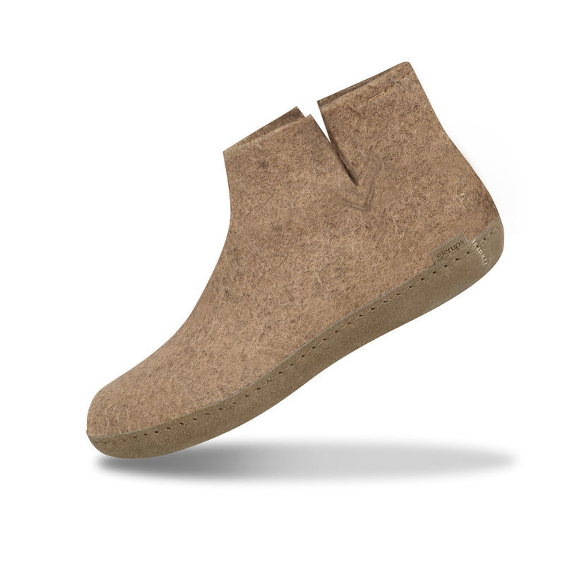 glerups Boot with leather sole Boot with leather sole 12 Sand