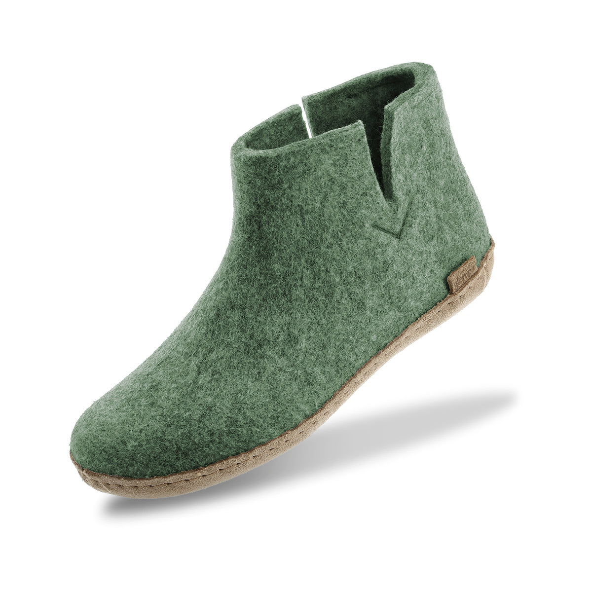 glerups Boot with leather sole Boot with leather sole 14 Moss