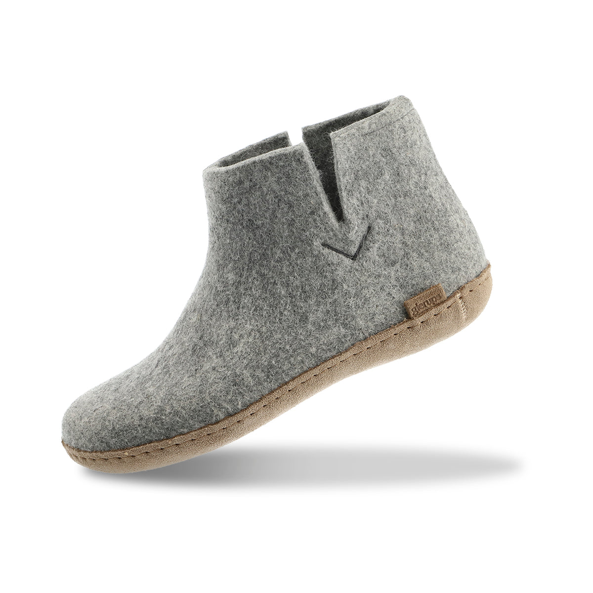 glerups Boot with leather sole Boot with leather sole Grey