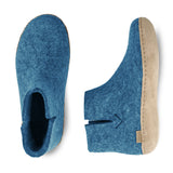 glerups Boot with leather sole Boot with leather sole Petrol