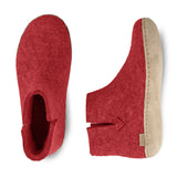 glerups Boot with leather sole Boot with leather sole Red