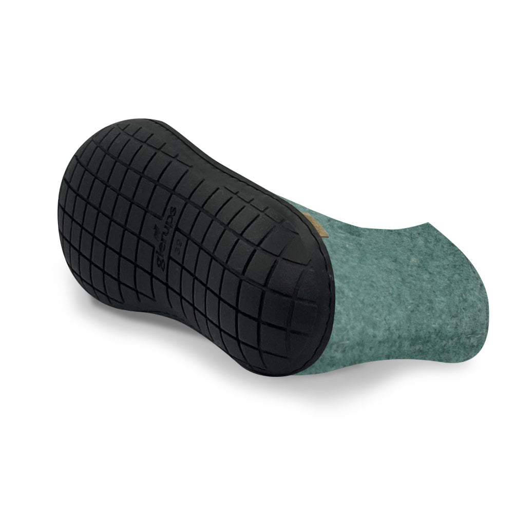 glerups Boot with natural rubber sole - black Boot with rubber sole 11 North Sea