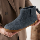 glerups Boot with natural rubber sole - honey Boot with rubber sole Denim