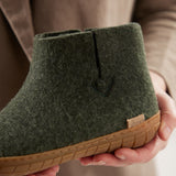 glerups Boot with natural rubber sole - honey Boot with rubber sole Forest