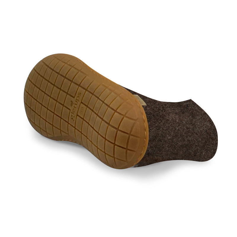 glerups Boot with natural rubber sole - honey Boot with rubber sole Nature brown