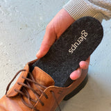 glerups Innersole 5mm, Regular Felt soles Charcoal