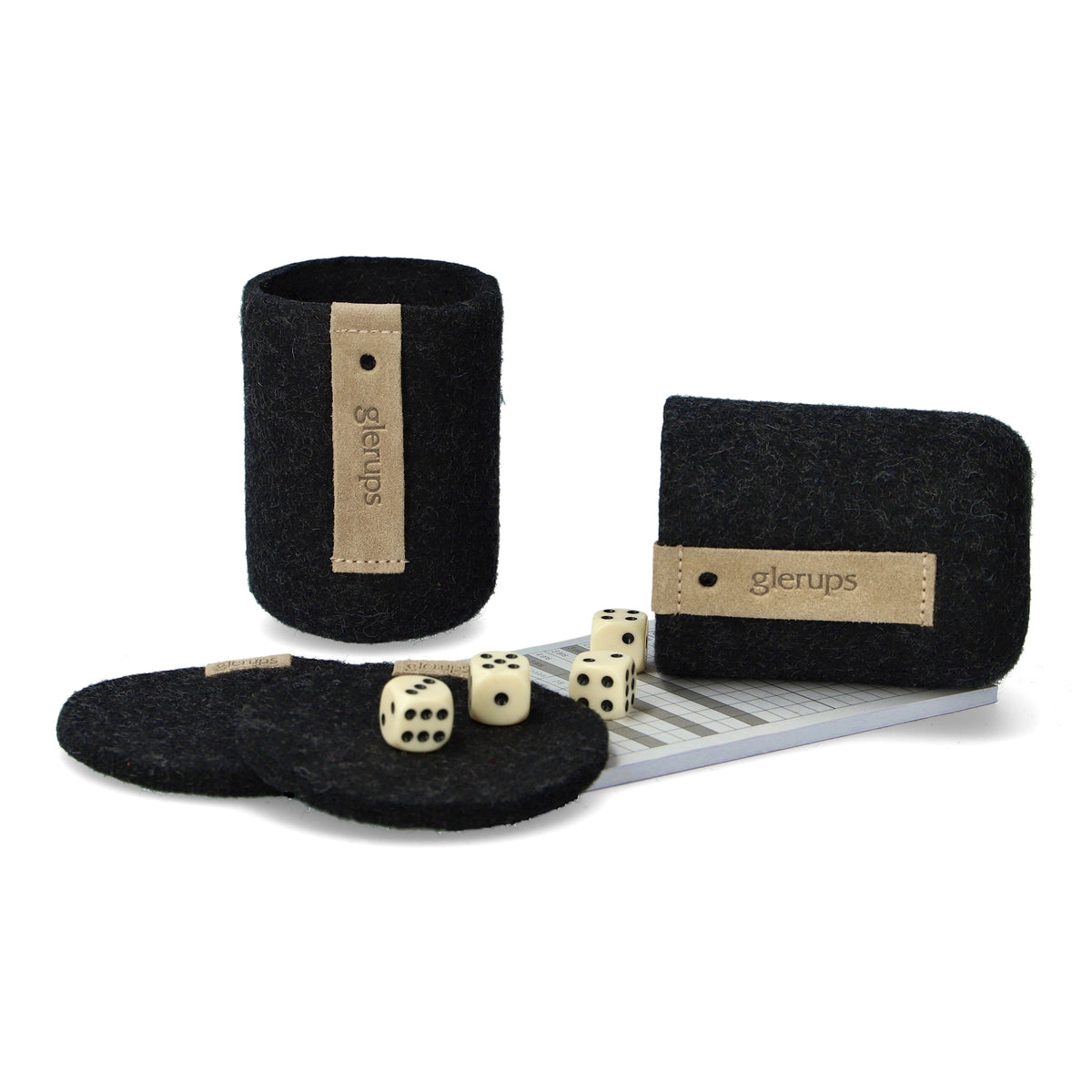 glerups Quietzy Double set Accessories Charcoal