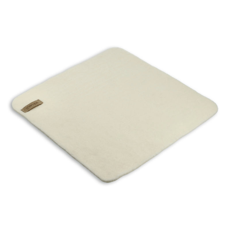 glerups Seat cushion, Square 32 cm Accessories White