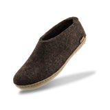 glerups Shoe with leather sole Shoe with leather sole Nature brown