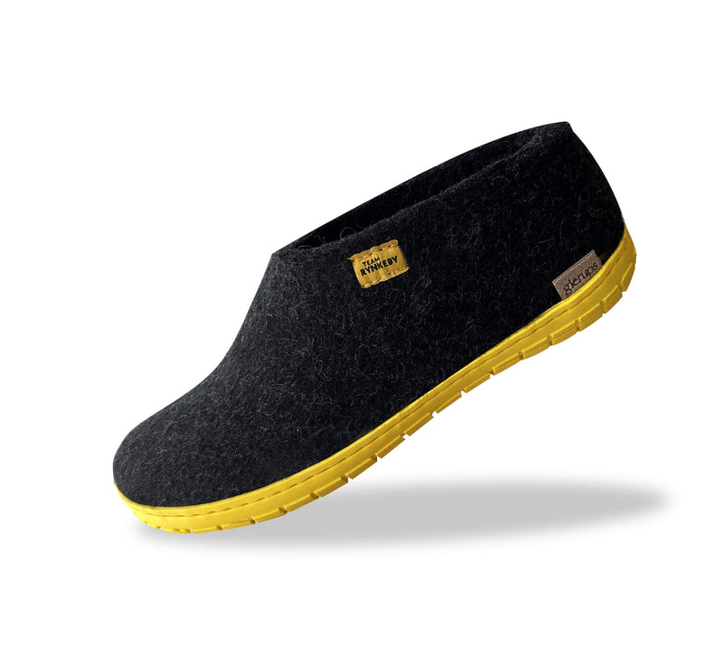 glerups Shoe with natural rubber sole - Team Rynkeby Shoe with rubber sole Charcoal