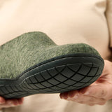 glerups Shoe with natural rubber sole - black Shoe with rubber sole Forest