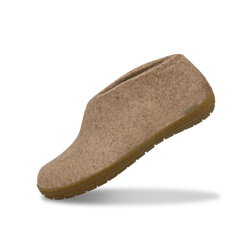 glerups Shoe with natural rubber sole - honey Shoe with rubber sole 12 Sand