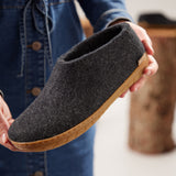 glerups Shoe with natural rubber sole - honey Shoe with rubber sole Charcoal