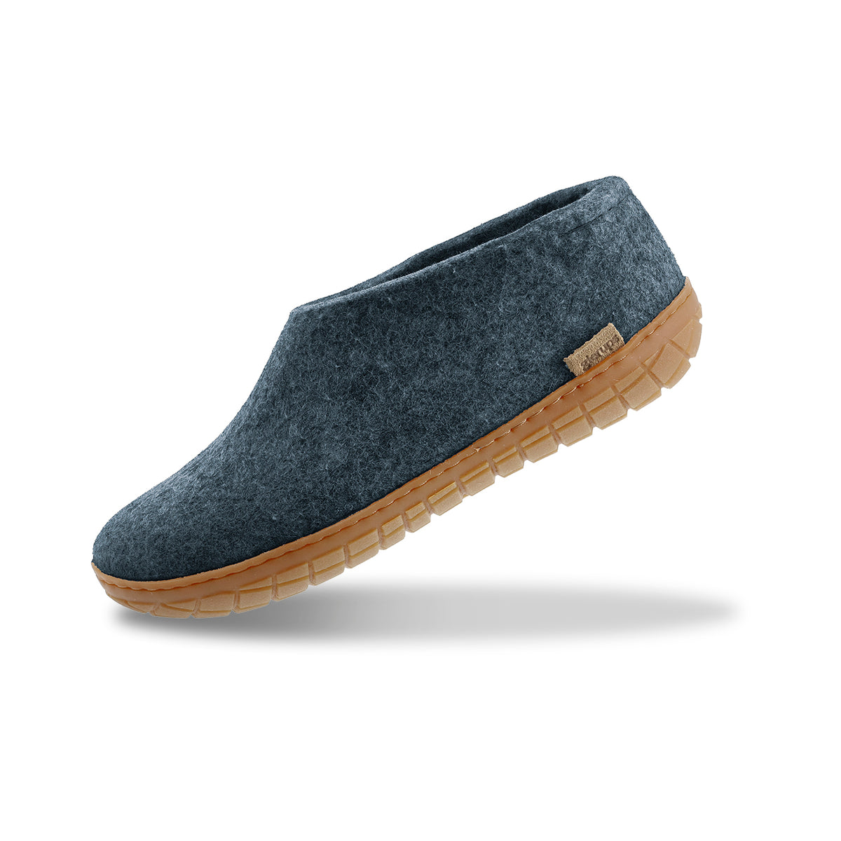 glerups Shoe with natural rubber sole - honey Shoe with rubber sole Denim