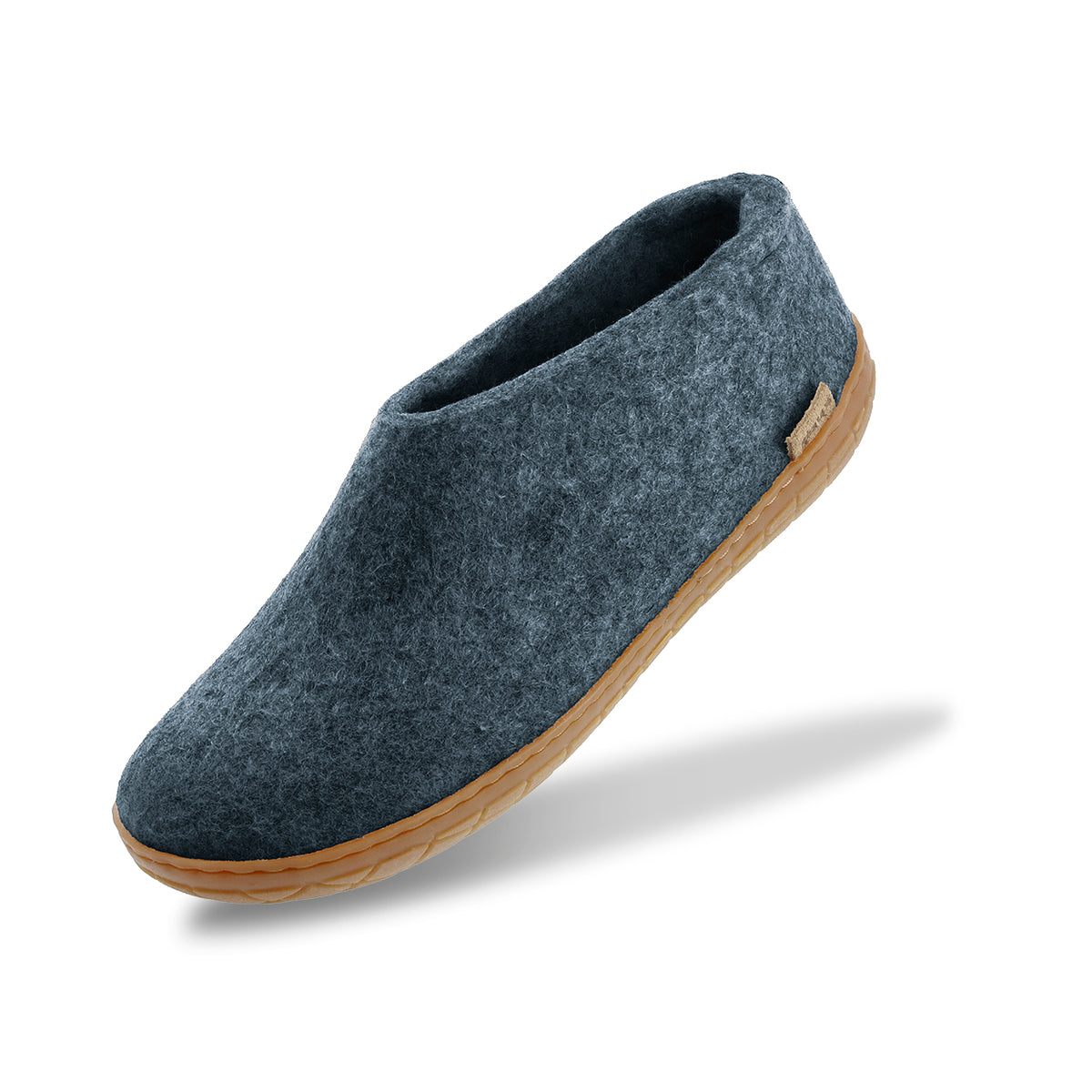 glerups Shoe with natural rubber sole - honey Shoe with rubber sole Denim