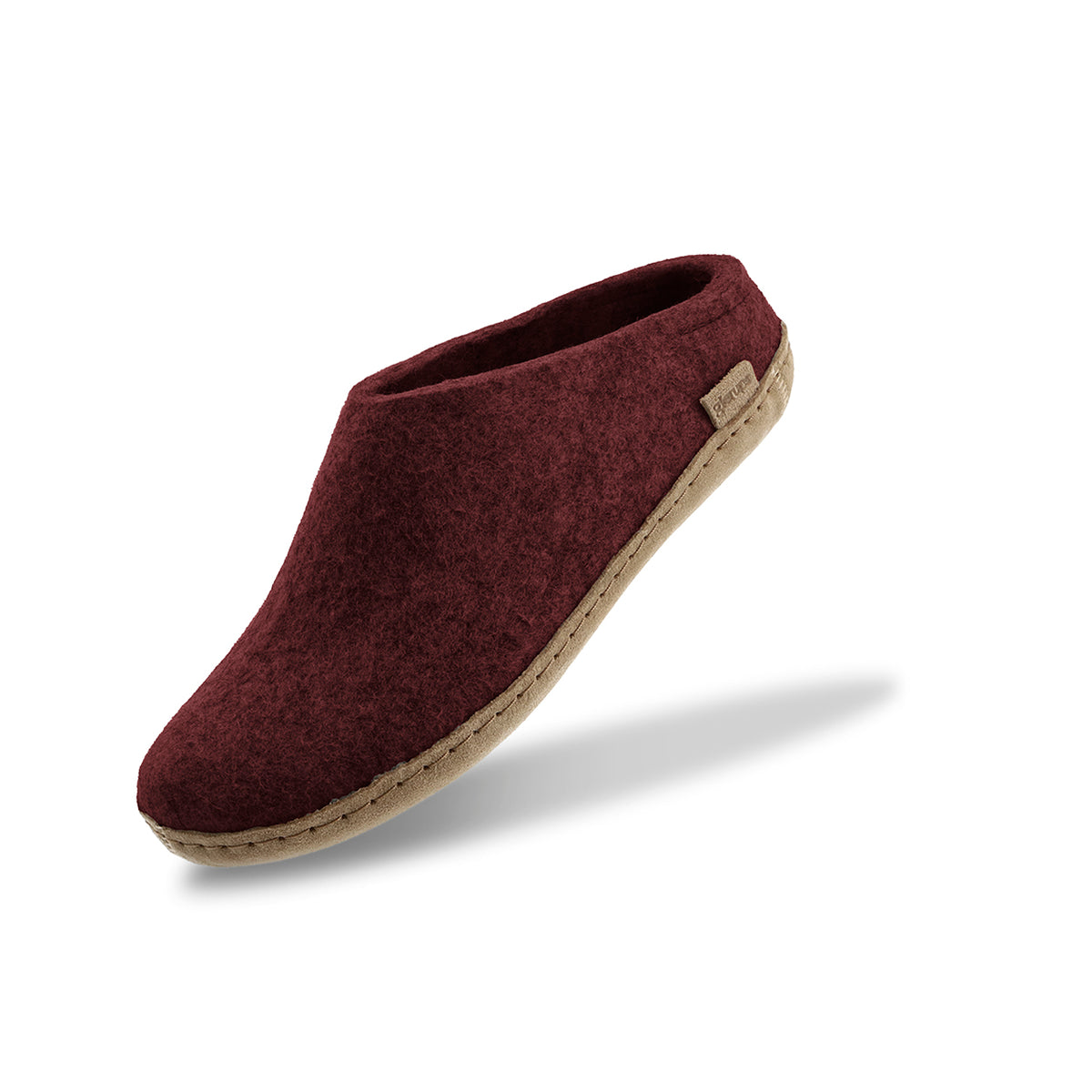 glerups Slip-on with leather sole Slip-on with leather sole 15 Beet