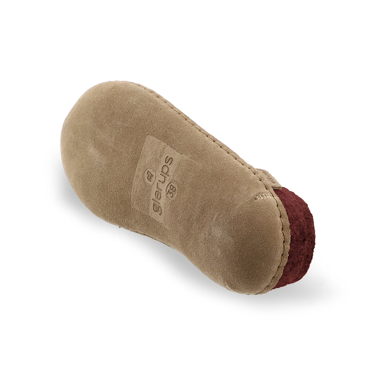 glerups Slip-on with leather sole Slip-on with leather sole 15 Beet