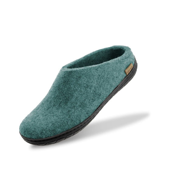 glerups Slip-on with natural rubber sole - black Slip-on with rubber sole 11 North Sea