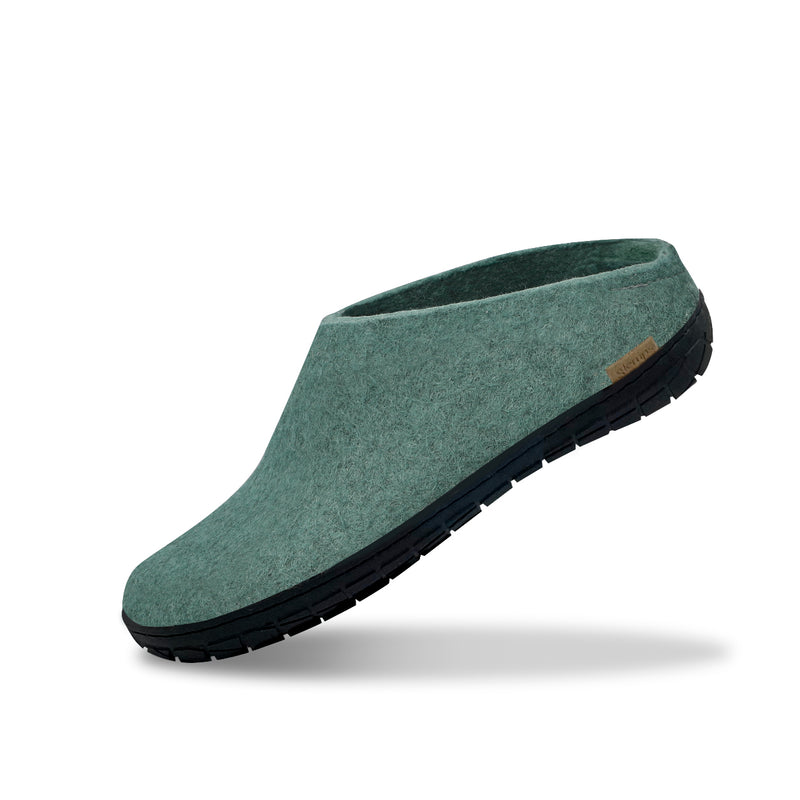 glerups Slip-on with natural rubber sole - black Slip-on with rubber sole 11 North Sea