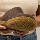glerups Slip-on with natural rubber sole - honey Slip-on with rubber sole Nature brown