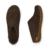 glerups Slip-on with natural rubber sole - honey Slip-on with rubber sole Nature brown