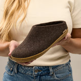 glerups Slip-on with natural rubber sole - honey Slip-on with rubber sole Nature brown