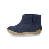 glerups Boot junior Boot with leather sole Denim