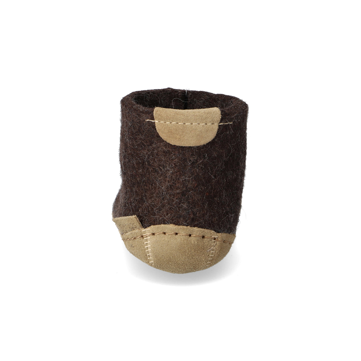 glerups Boot kids Boot with leather sole Nature brown