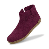 glerups Boot with leather sole Boot with leather sole Cranberry
