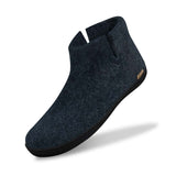glerups Boot with natural rubber sole - black Boot with rubber sole Denim
