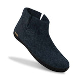 glerups Boot with natural rubber sole - black Boot with rubber sole Denim