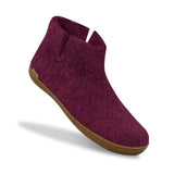 glerups Boot with natural rubber sole - honey Boot with rubber sole Cranberry