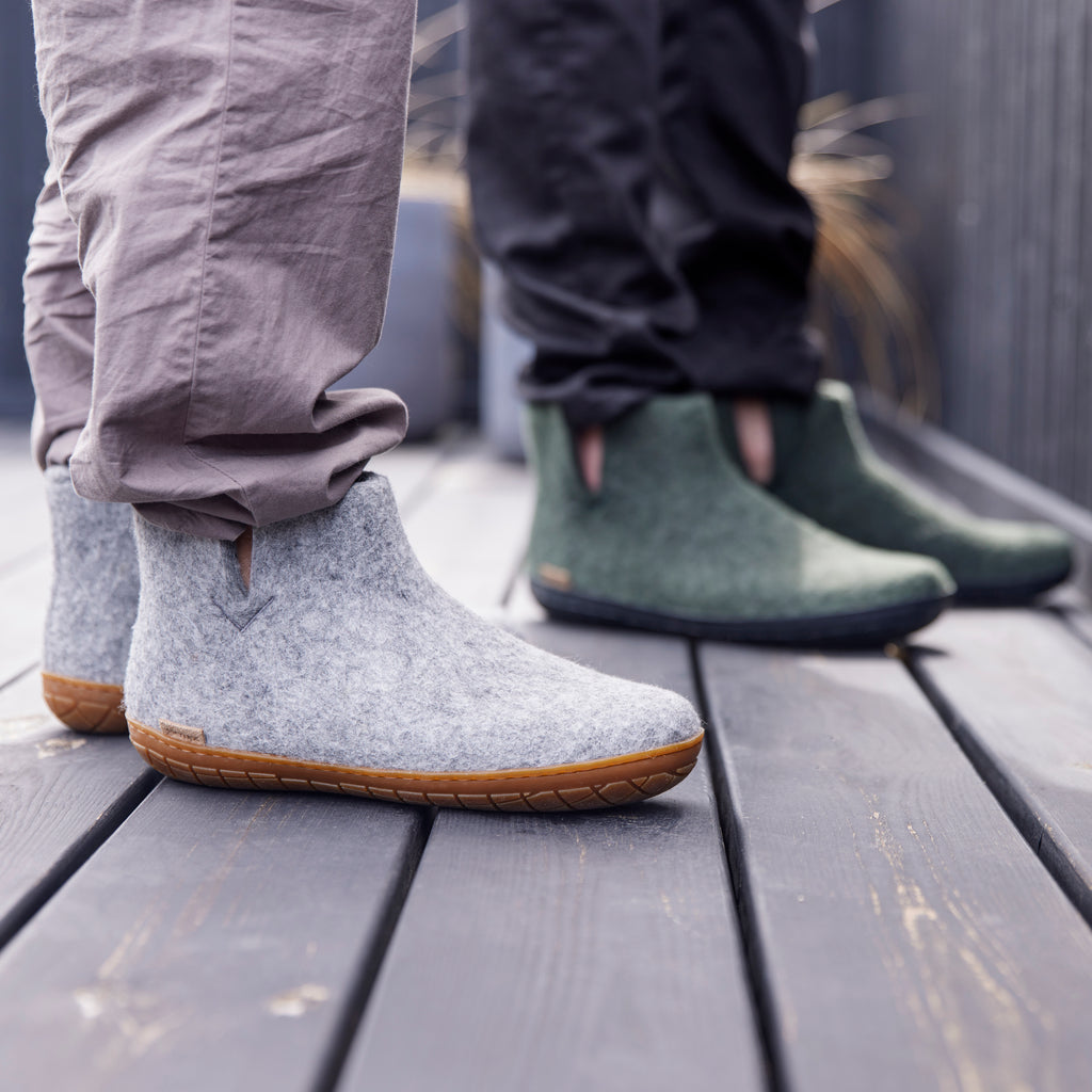 Glerups boots rubber top sole