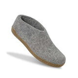 glerups Shoe with leather sole Shoe with leather sole Grey