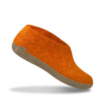 glerups Shoe with leather sole Shoe with leather sole Orange