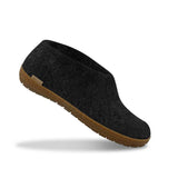 glerups Shoe with natural rubber sole - honey Shoe with rubber sole Charcoal