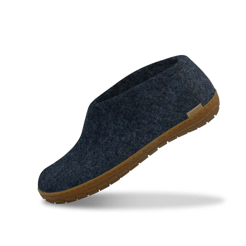 glerups Shoe with natural rubber sole - honey Shoe with rubber sole Denim