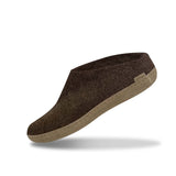 glerups Slip-on with leather sole Slip-on with leather sole Nature brown