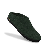 glerups Slip-on with natural rubber sole - black Slip-on with rubber sole Forest